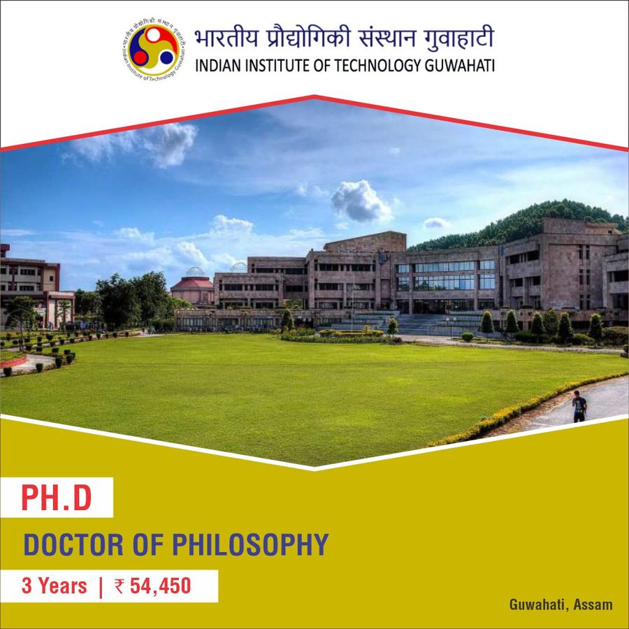 Ph.D (Civil Engineering) at Indian Institute of Technology - Guwahati, Guwahati